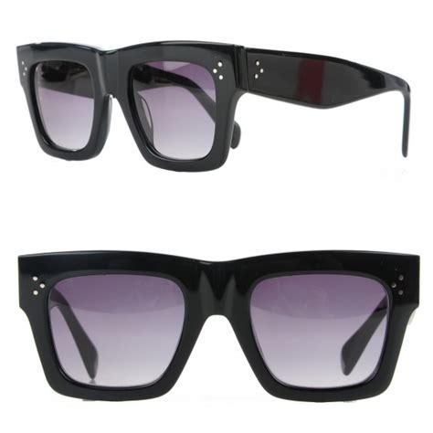 celine 41054 black|CELINE Sunglasses CL 41054/S Black 128091 .